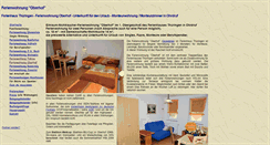 Desktop Screenshot of oberhof.ferienhaus-ohrdruf.de