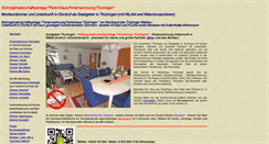 Desktop Screenshot of ferienhaus-ohrdruf.de