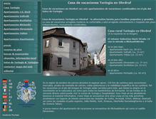 Tablet Screenshot of espana.ferienhaus-ohrdruf.de
